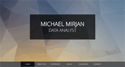 Desktop Screenshot of michaelmirjan.com